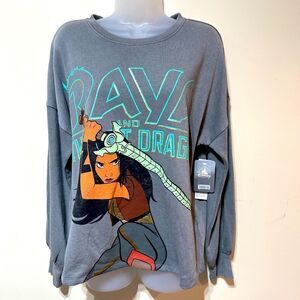 DisneyParks Raya and The Lost Dragon woman’s Sweatshirt XL NWT